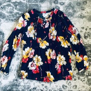 S-Old Navy Blouse Floral super comfy leightweight